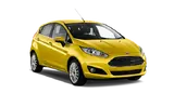Gürcistan'da Kırmızı Ford Fiesta Kiralama