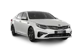 Gray Kia Optima rental in Georgia