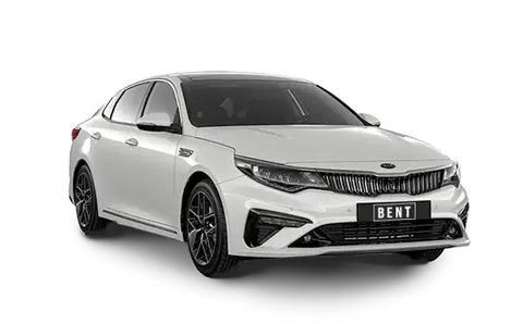 Gray Kia Optima rental in Georgia