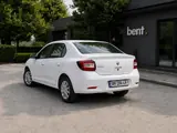White Renault Logan rental in Georgia
