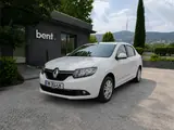 White Renault Logan rental in Georgia