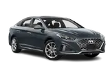 Grey Hyundai Sonata rental in Georgia