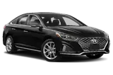 Grey Hyundai Sonata rental in Georgia
