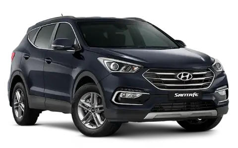 Rental car Hyundai Santa Fe in Tbilisi