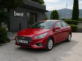 Red Hyundai Accent rental in Georgia