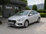 Аренда серебристого Hyundai Solaris в Грузии