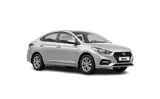 Аренда серебристого Hyundai Solaris в Грузии