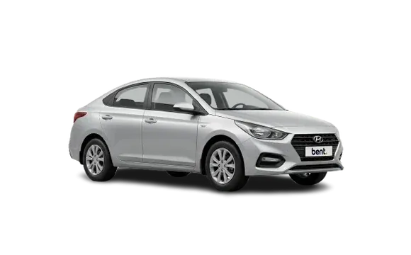 Аренда серебристого Hyundai Solaris в Грузии