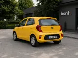 Yellow Kia Picanto rental in Georgia
