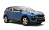 Аренда синего Kia Sportage в Грузии