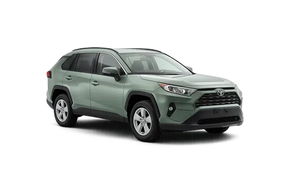 Аренда зеленого Toyota RAV4 в Грузии