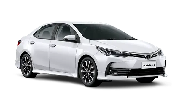 White Toyota Corolla rental in Georgia